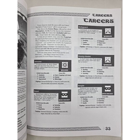 Ironclaw Players Book 2nd Ed Anthropomorphic Fantasy RPG Oklacon 2013 Paperback - Picture 9 of 15